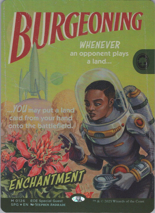 Burgeoning