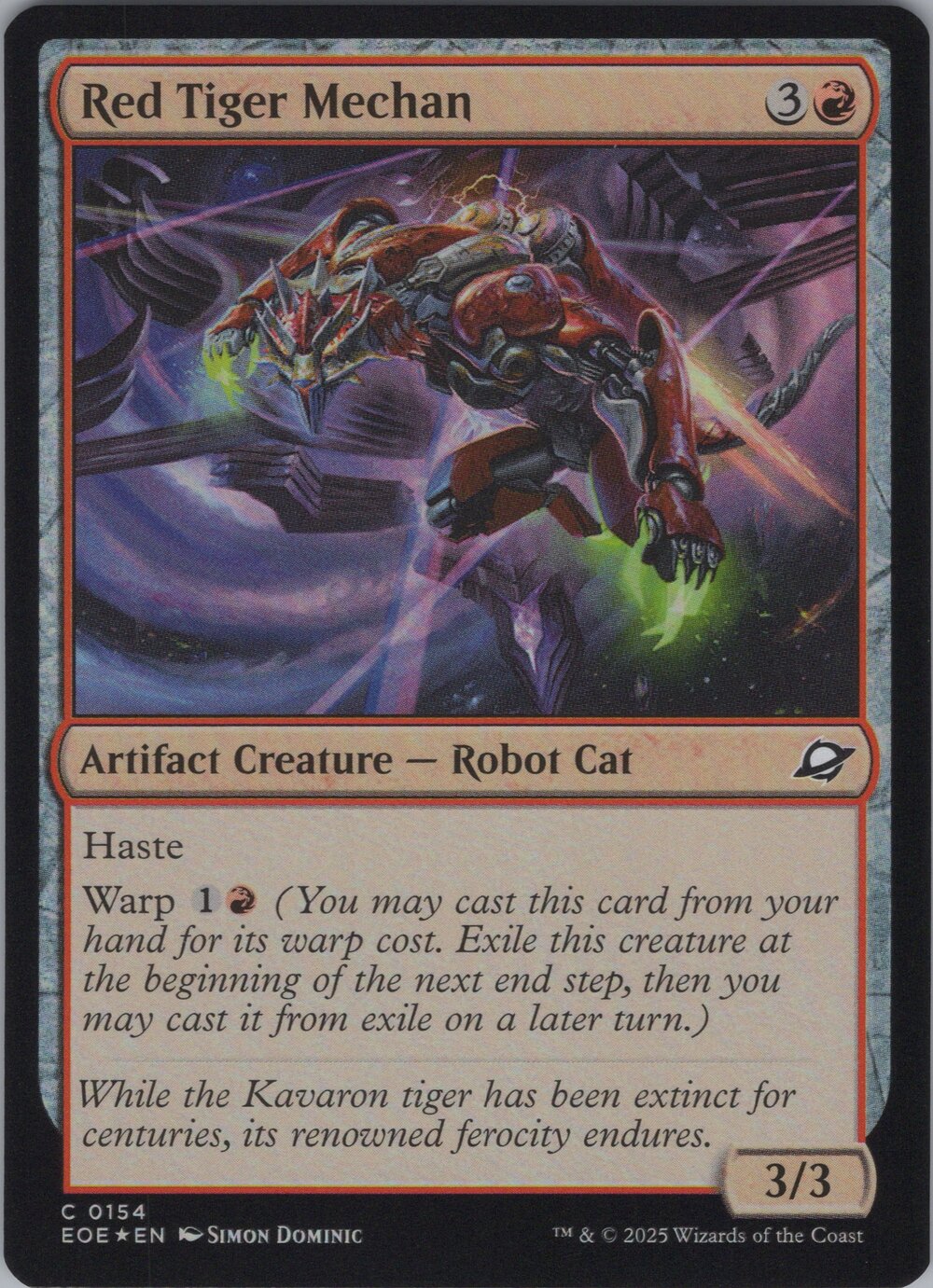 Red Tiger Mechan