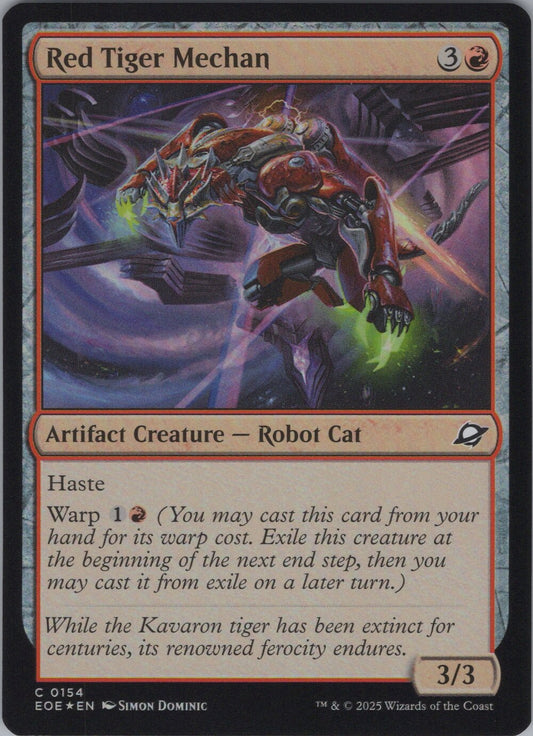 Red Tiger Mechan