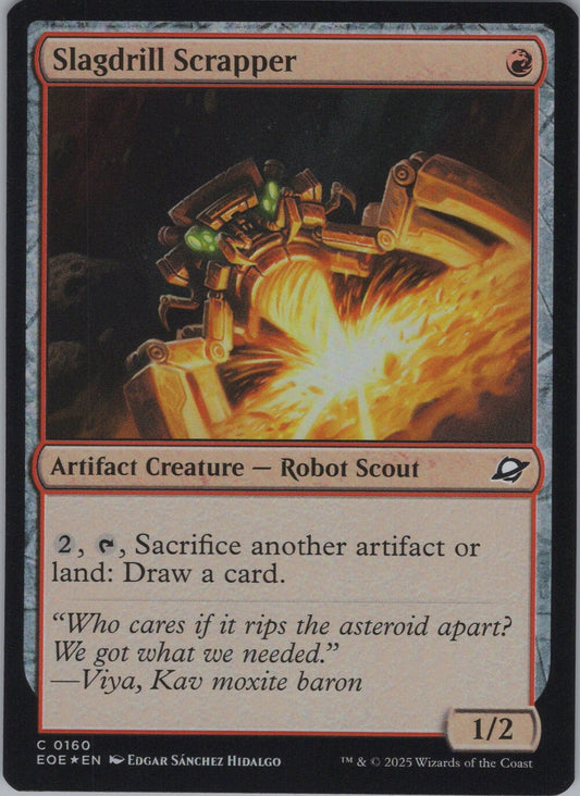 Slagdrill Scrapper
