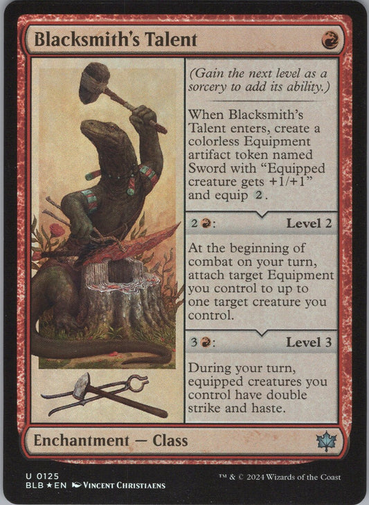 Blacksmith's Talent