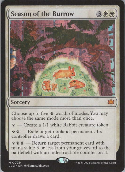 Season of the Burrow