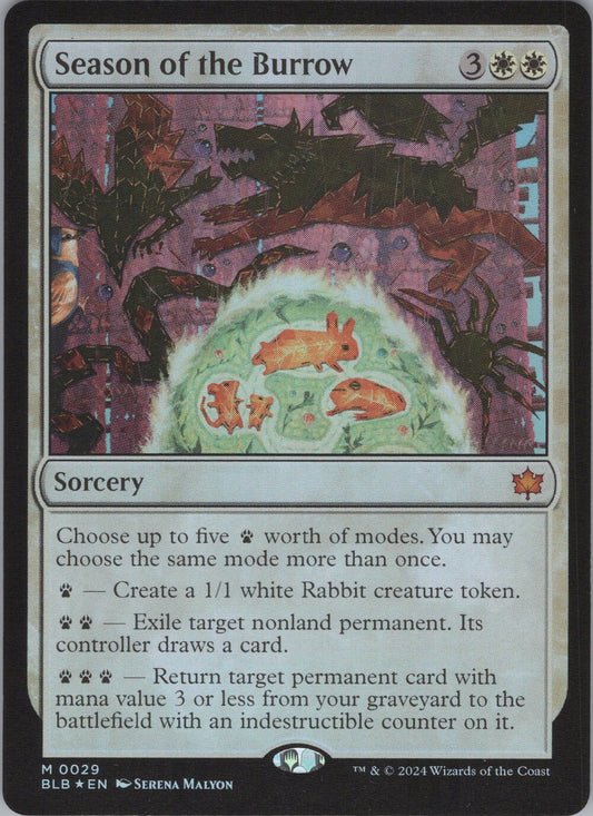 Season of the Burrow