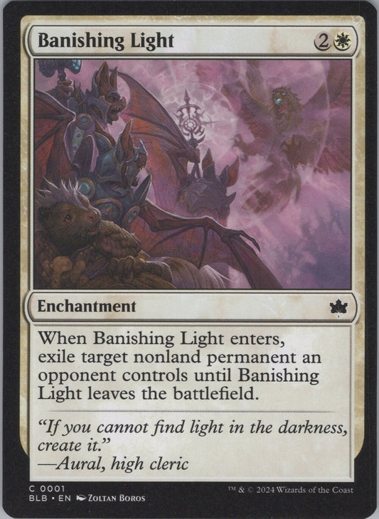 Banishing Light
