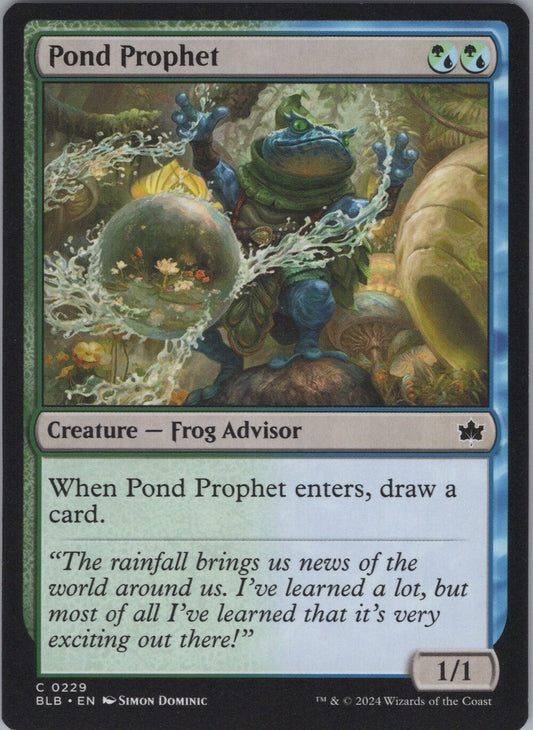 Pond Prophet