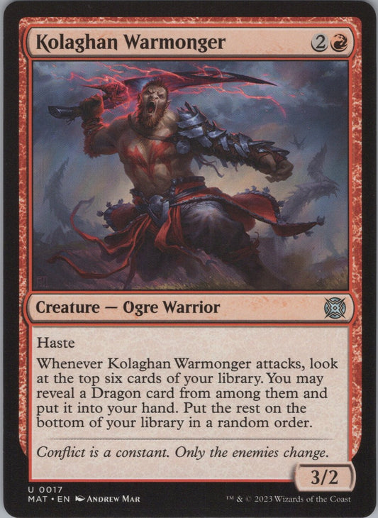 Kolaghan Warmonger