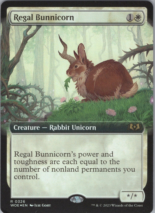 Regal Bunnicorn (Extended Art)
