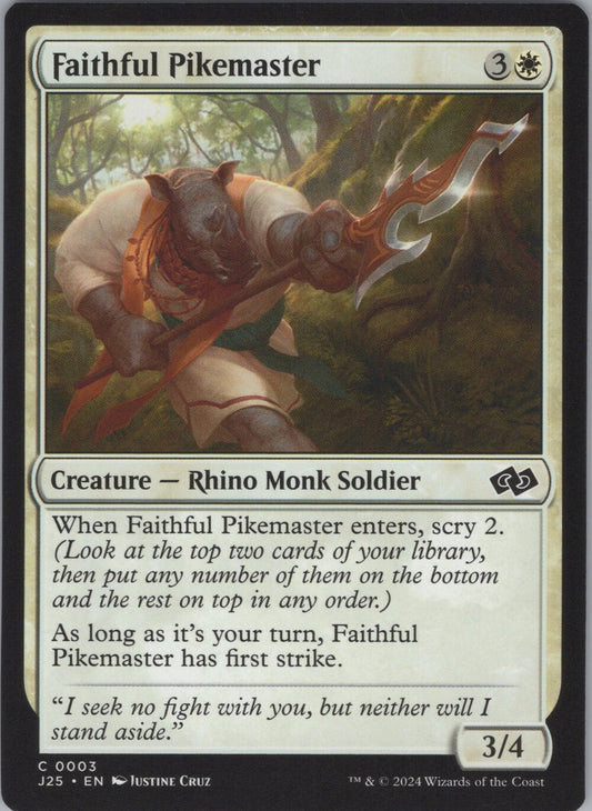 Faithful Pikemaster