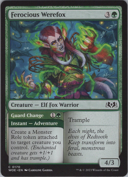 Ferocious Werefox // Guard Change
