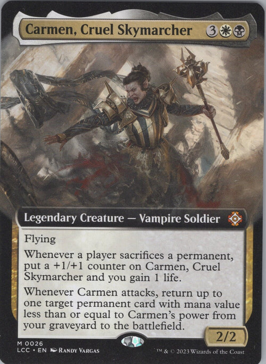 Carmen, Cruel Skymarcher (Extended Art)