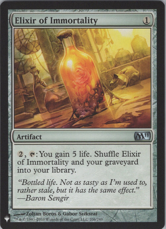 Elixir of Immortality