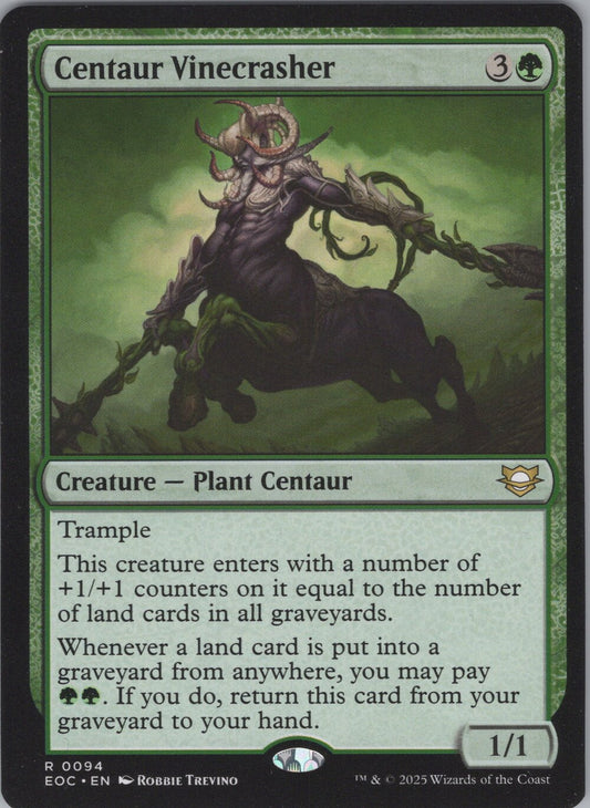 Centaur Vinecrasher