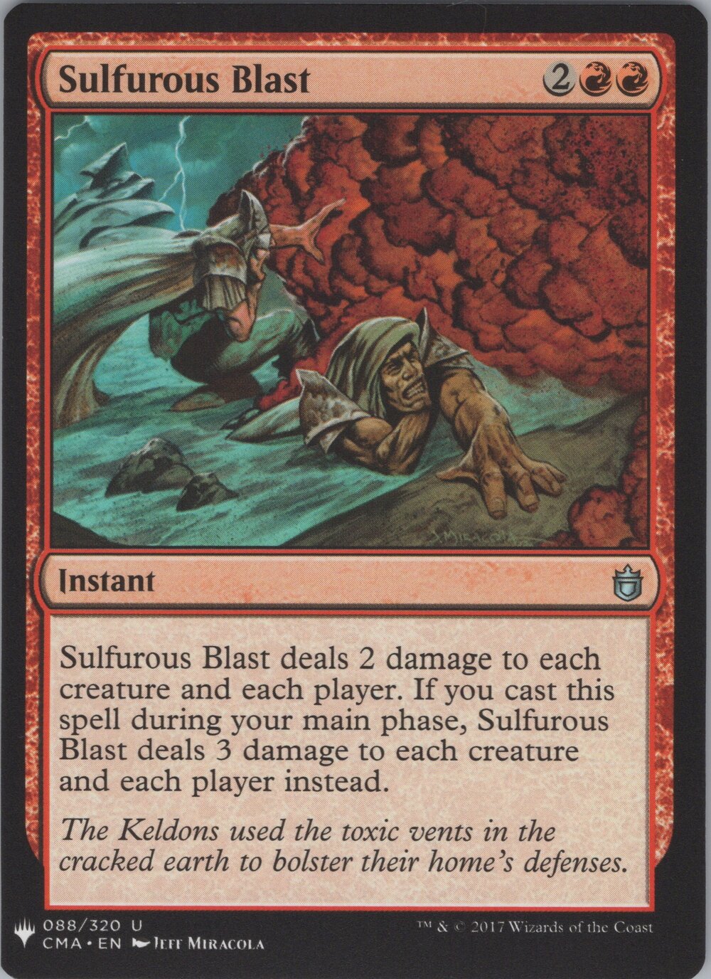 Sulfurous Blast