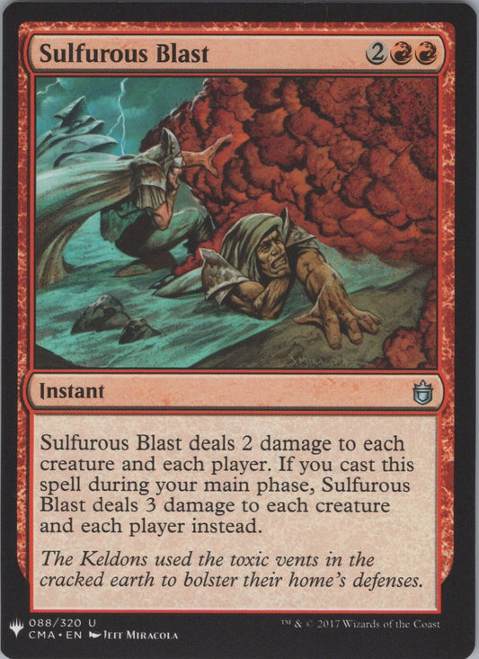 Sulfurous Blast