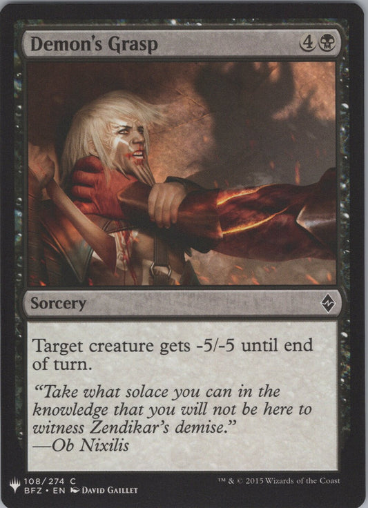 Demon's Grasp