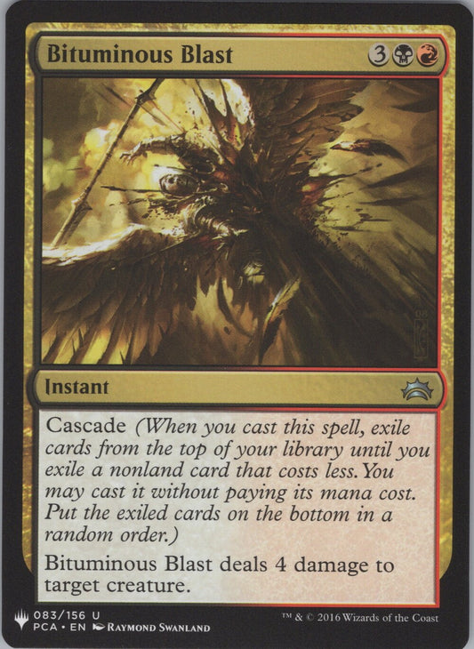 Bituminous Blast