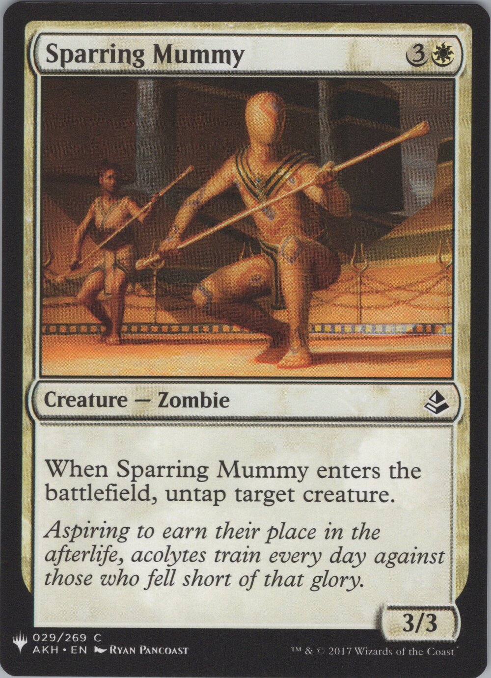 Sparring Mummy