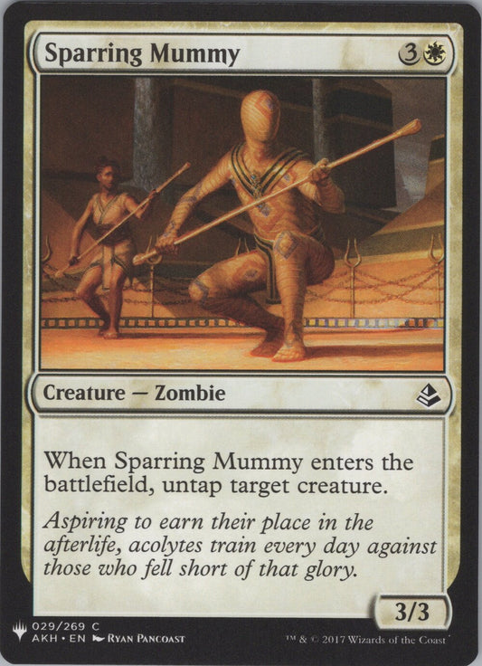 Sparring Mummy